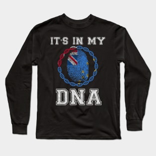 Tuvalu  It's In My DNA - Gift for Tuvaluan From Tuvalu Long Sleeve T-Shirt
